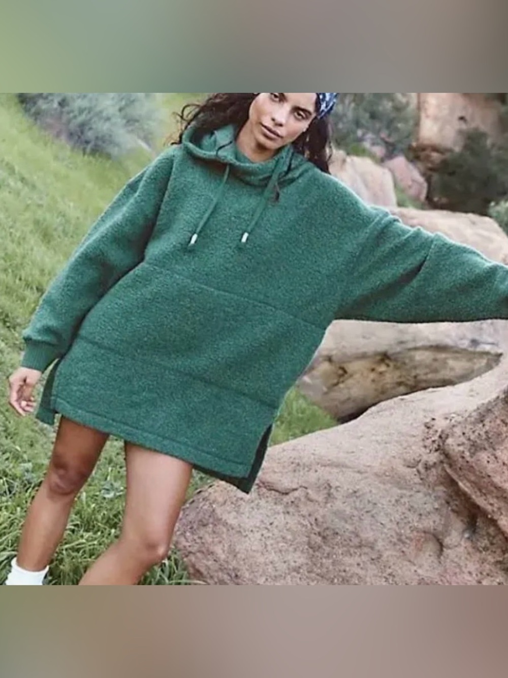 Free People Highlands Wool Hoodie